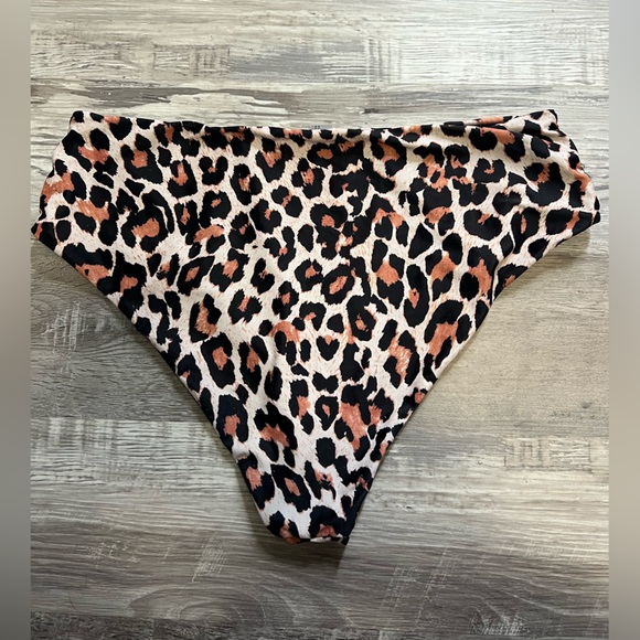 HIGH WAISTED WOMENS SWIMSUIT BOTTOMS - Picture 2 of 2